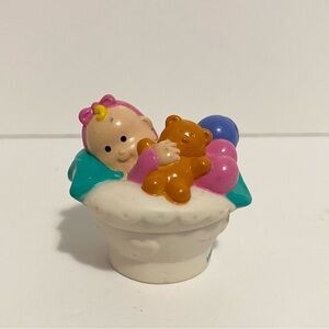 4/$20 Fisher Price Little People Baby Figure Dollhouse Family Replacement Toy 🛑